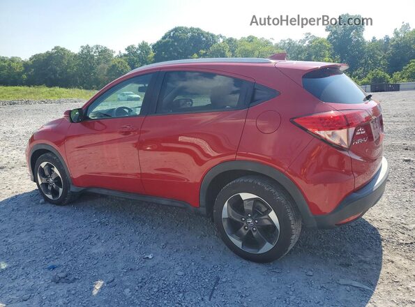 3CZRU6H73JM718036 2018 HONDA HR-V Красный Задняя левая четверть
