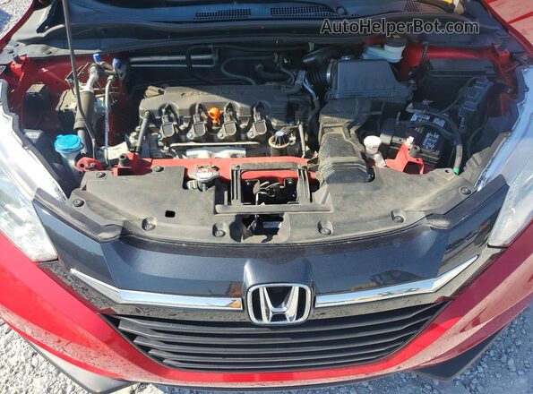 3CZRU6H73JM718036 2018 HONDA HR-V Красный Вид задней части салона