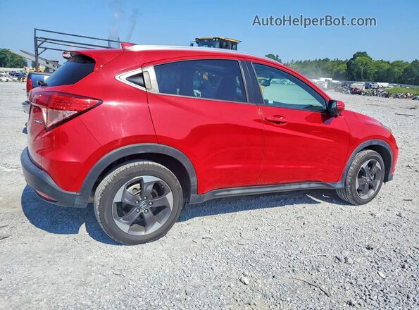3CZRU6H73JM718036 2018 HONDA HR-V Красный Задняя правая четверть