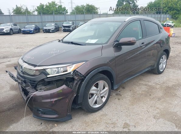 3CZRU6H73KM708785 2019 HONDA HR-V Brown Передня ліва чверть