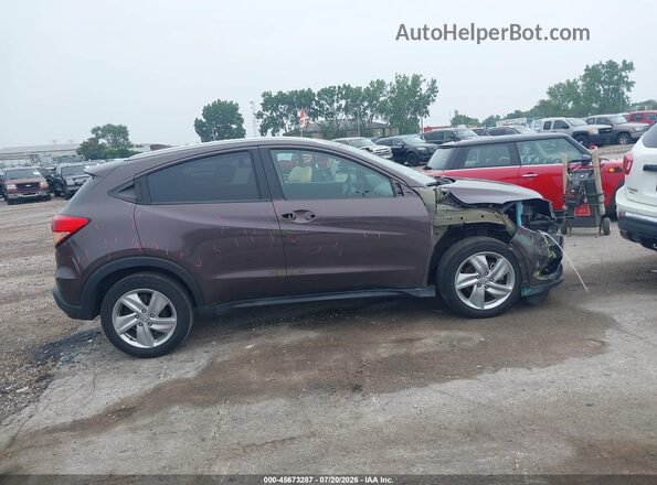 3CZRU6H73KM708785 2019 HONDA HR-V Brown Панорамний вид салону 360°