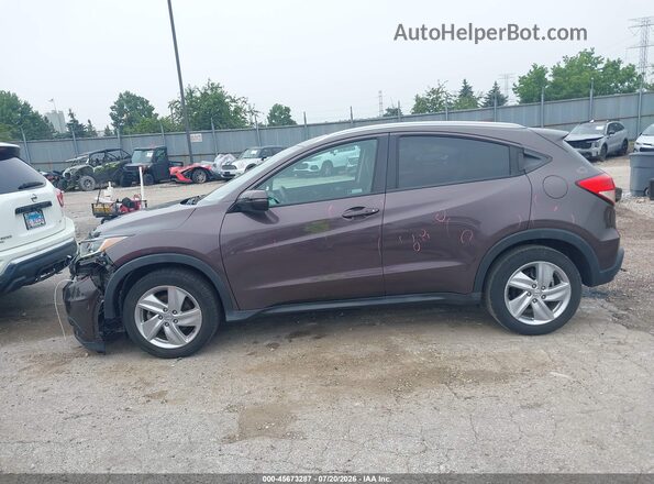 3CZRU6H73KM708785 2019 HONDA HR-V Brown 