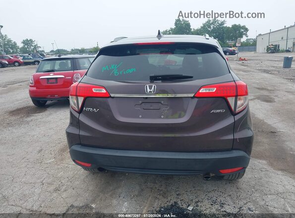 3CZRU6H73KM708785 2019 HONDA HR-V Brown 