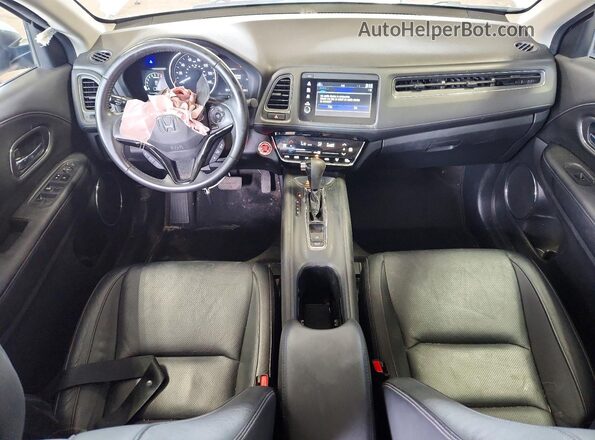 3CZRU6H73MM715349 2021 HONDA HR-V White Dashboard view