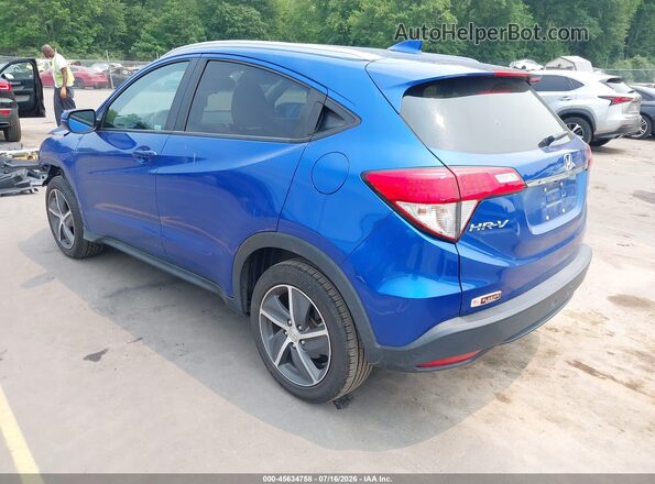 3CZRU6H73NM741161 2022 HONDA HR-V Blue Հետևի ձախ