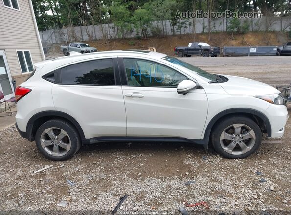 3CZRU6H74HM711185 2017 HONDA HR-V White უკანა სალონის ხედი