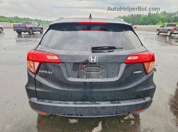 3CZRU6H74JM707563 2018 HONDA HR-V Black Հետևի տեսք