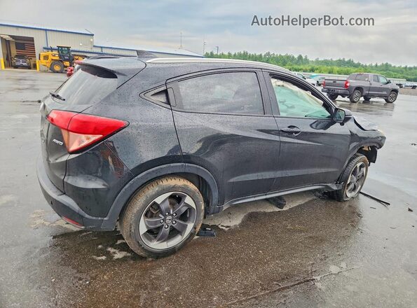 3CZRU6H74JM707563 2018 HONDA HR-V Black Հետևի աջ
