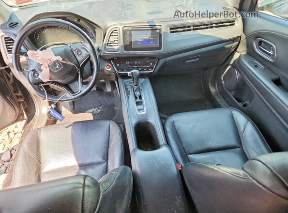 3CZRU6H74JM707563 2018 HONDA HR-V Black Առջևի վահանակի տեսք