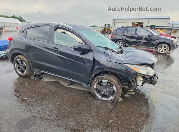 3CZRU6H74JM707563 2018 HONDA HR-V Black Առջևի աջ