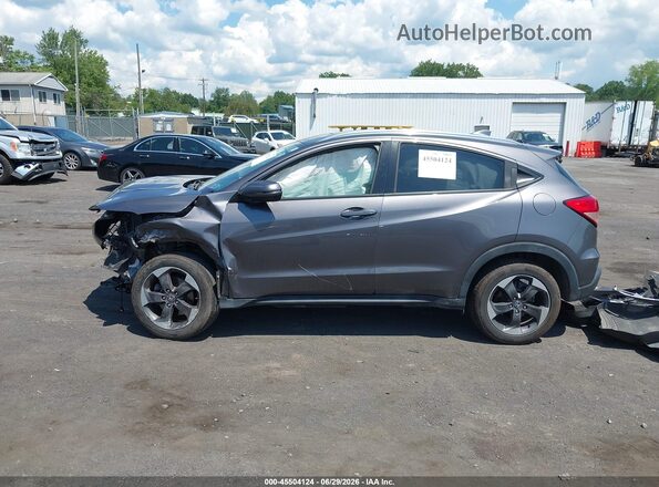 3CZRU6H74JM708051 2018 HONDA HR-V Gray Widok wnętrza 360 stopni
