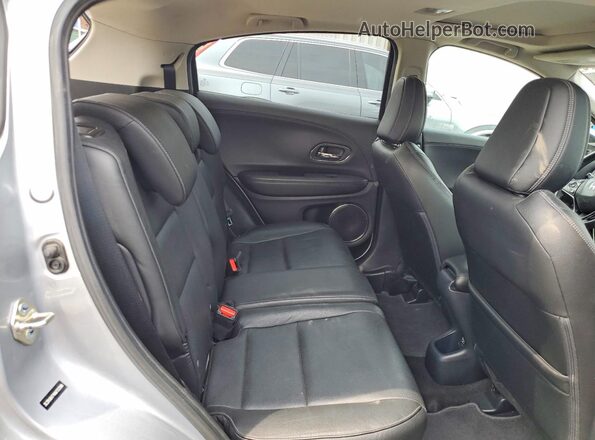 3CZRU6H74KM703398 2019 HONDA HR-V Silver Vista de los asientos traseros