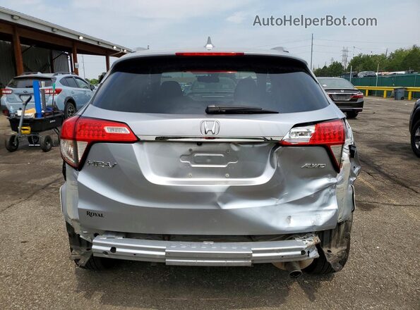 3CZRU6H74KM703398 2019 HONDA HR-V Silver Vista trasera