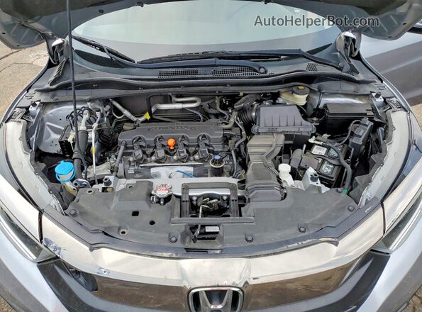 3CZRU6H74KM703398 2019 HONDA HR-V Silver Vista interior trasera