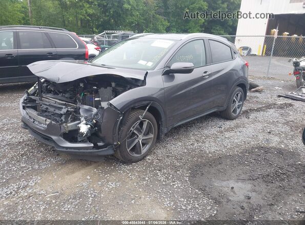 3CZRU6H74MM705610 2021 HONDA HR-V Gray Przód lewy