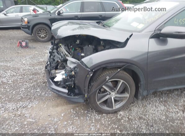 3CZRU6H74MM705610 2021 HONDA HR-V Gray Widok z przodu