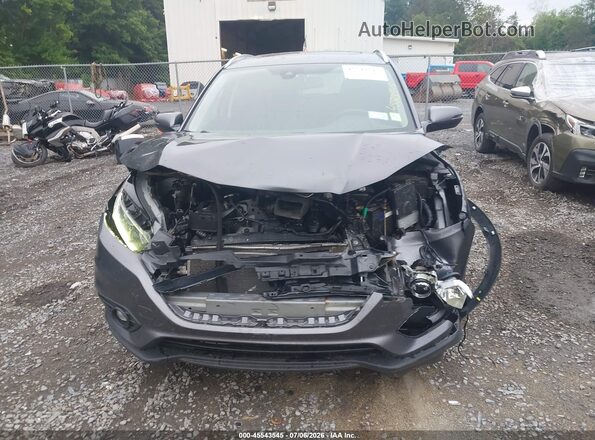 3CZRU6H74MM705610 2021 HONDA HR-V Gray Widok zestawu wskaźników