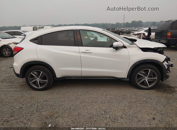 3CZRU6H74MM726537 2021 HONDA HR-V White Панорамний вид салону 360°