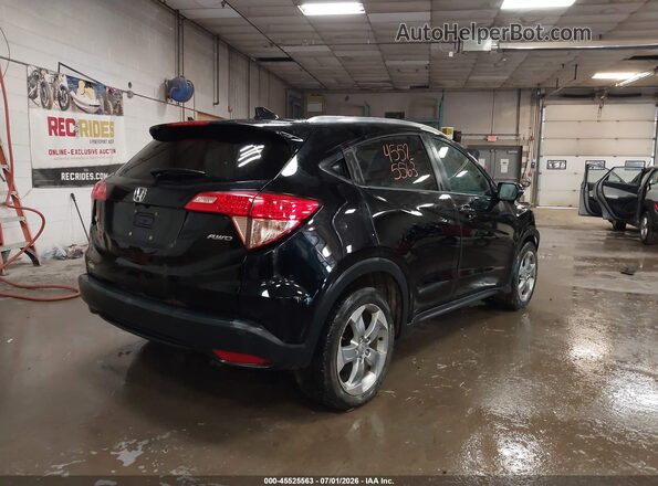 3CZRU6H75GM758157 2016 HONDA HR-V Black Trasero derecho