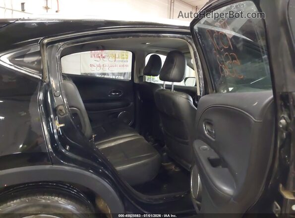 3CZRU6H75GM758157 2016 HONDA HR-V Black Vista de la etiqueta del VIN