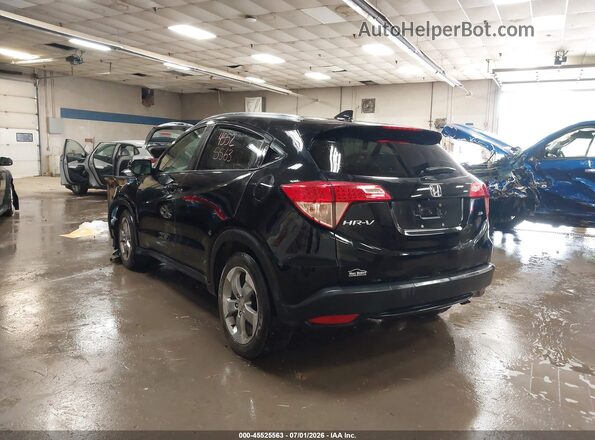 3CZRU6H75GM758157 2016 HONDA HR-V Black Trasero izquierdo