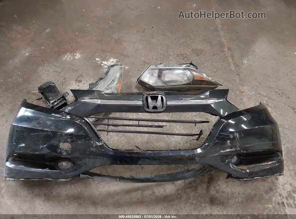 3CZRU6H75GM758157 2016 HONDA HR-V Black Vista del cuadro de instrumentos