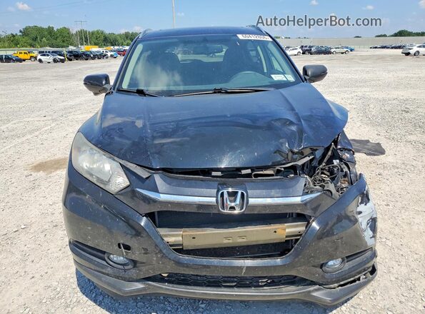 3CZRU6H75HM722048 2017 HONDA HR-V Black Դիմացի տեսք