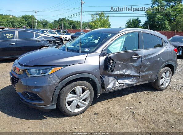 3CZRU6H75KM705290 2019 HONDA HR-V Gray წინა ხედი