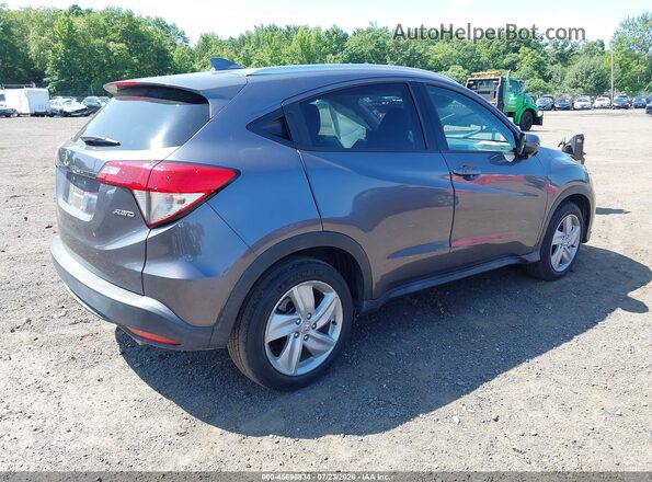 3CZRU6H75KM705290 2019 HONDA HR-V Gray უკანა მარჯვენა