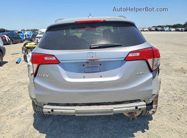 3CZRU6H75KM719173 2019 HONDA HR-V Silver უკანა ხედი