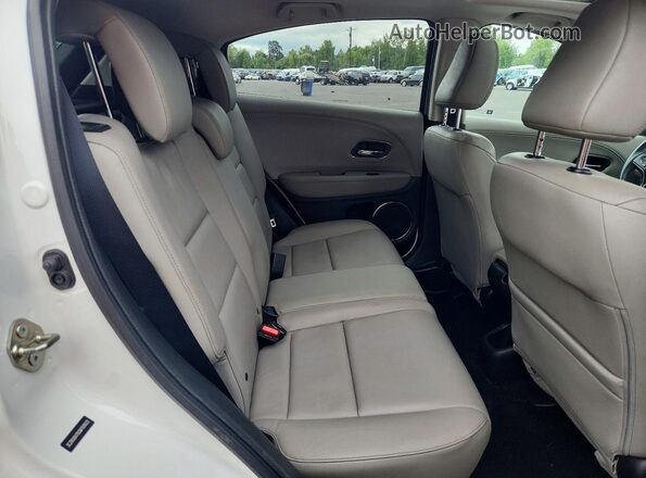 3CZRU6H76GM769622 2016 HONDA HR-V White Հետևի նստատեղերի տեսք