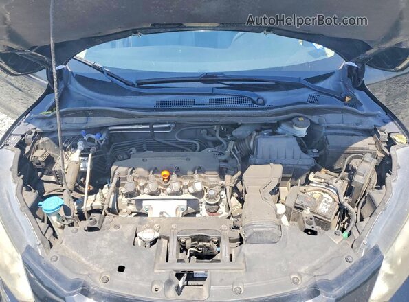 3CZRU6H76HM725945 2017 HONDA HR-V Black ძრავის განყოფილების ხედი