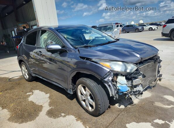 3CZRU6H77GM734104 2016 HONDA HR-V Gray წინა მარჯვენა