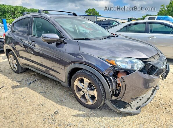 3CZRU6H77GM760640 2016 HONDA HR-V Charcoal Передня права чверть