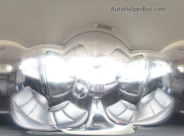 3CZRU6H77GM760640 2016 HONDA HR-V Charcoal Панорамний вид салону 360°