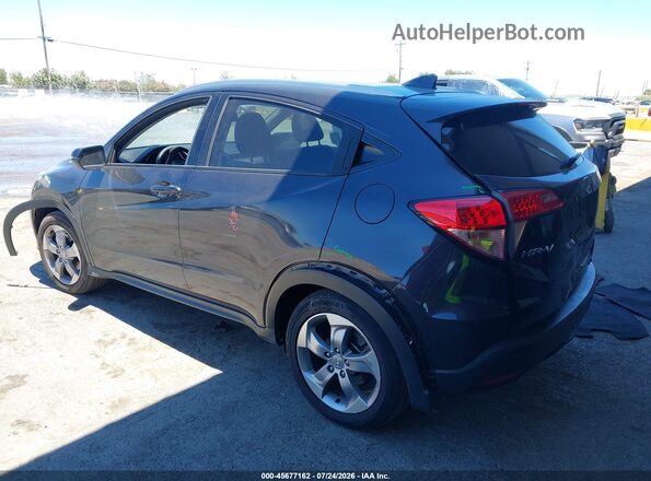 3CZRU6H77HM718521 2017 HONDA HR-V Black Задня ліва чверть