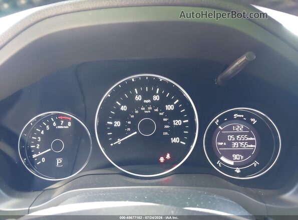 3CZRU6H77HM718521 2017 HONDA HR-V Black Вид задніх сидінь