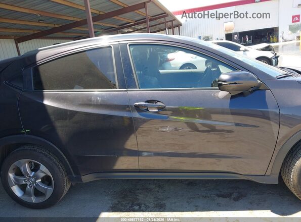3CZRU6H77HM718521 2017 HONDA HR-V Black Панорамний вид салону 360°
