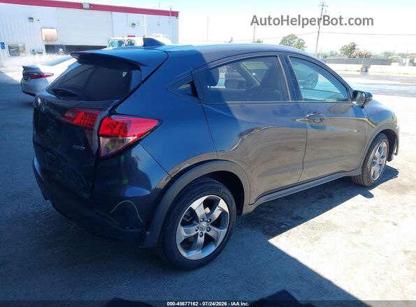 3CZRU6H77HM718521 2017 HONDA HR-V Black Задня права чверть