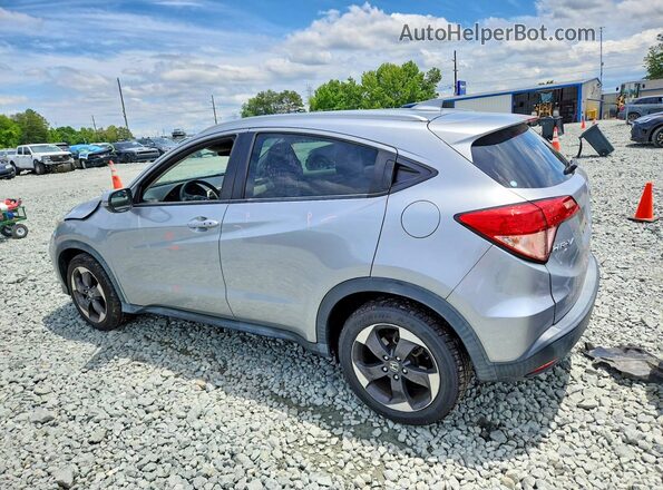 3CZRU6H77JM731372 2018 HONDA HR-V Silver Trasero izquierdo