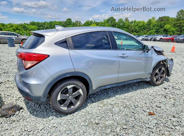 3CZRU6H77JM731372 2018 HONDA HR-V Silver Trasero derecho