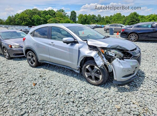 3CZRU6H77JM731372 2018 HONDA HR-V Silver Delantero derecho