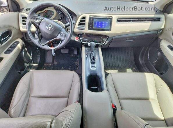 3CZRU6H77JM731372 2018 HONDA HR-V Silver Vista del salpicadero