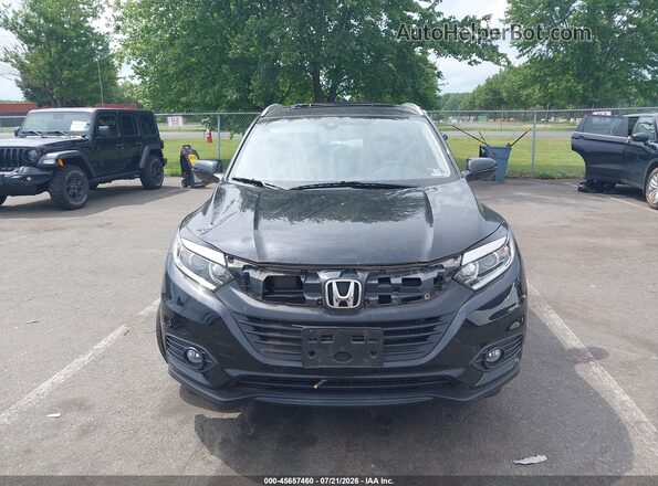 3CZRU6H77KM724519 2019 HONDA HR-V Черный Вид щитка приборов