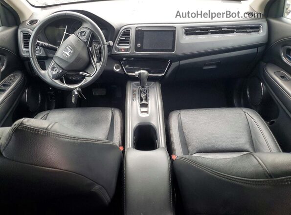 3CZRU6H77MM744174 2021 HONDA HR-V White Dashboard view