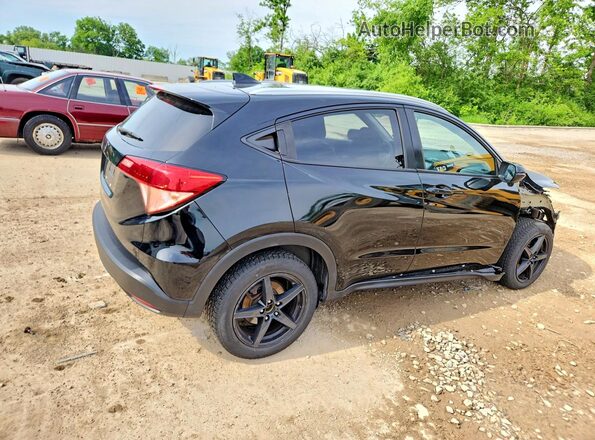 3CZRU6H78HM717457 2017 HONDA HR-V Черный Задняя правая четверть