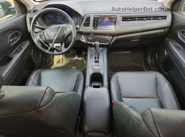 3CZRU6H78HM717457 2017 HONDA HR-V Черный Вид панели приборов
