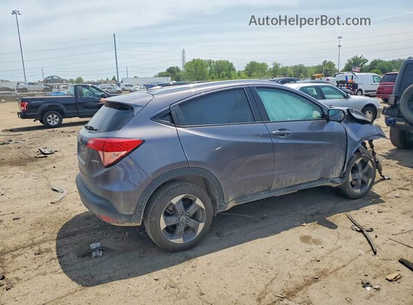 3CZRU6H78JM708263 2018 HONDA HR-V Gray Հետևի աջ