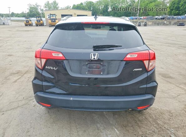 3CZRU6H78JM716895 2018 HONDA HR-V Black Вид ззаду