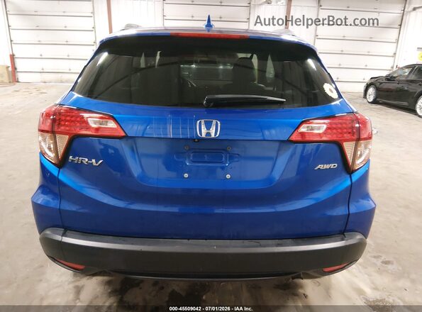3CZRU6H78JM719778 2018 HONDA HR-V Blue 